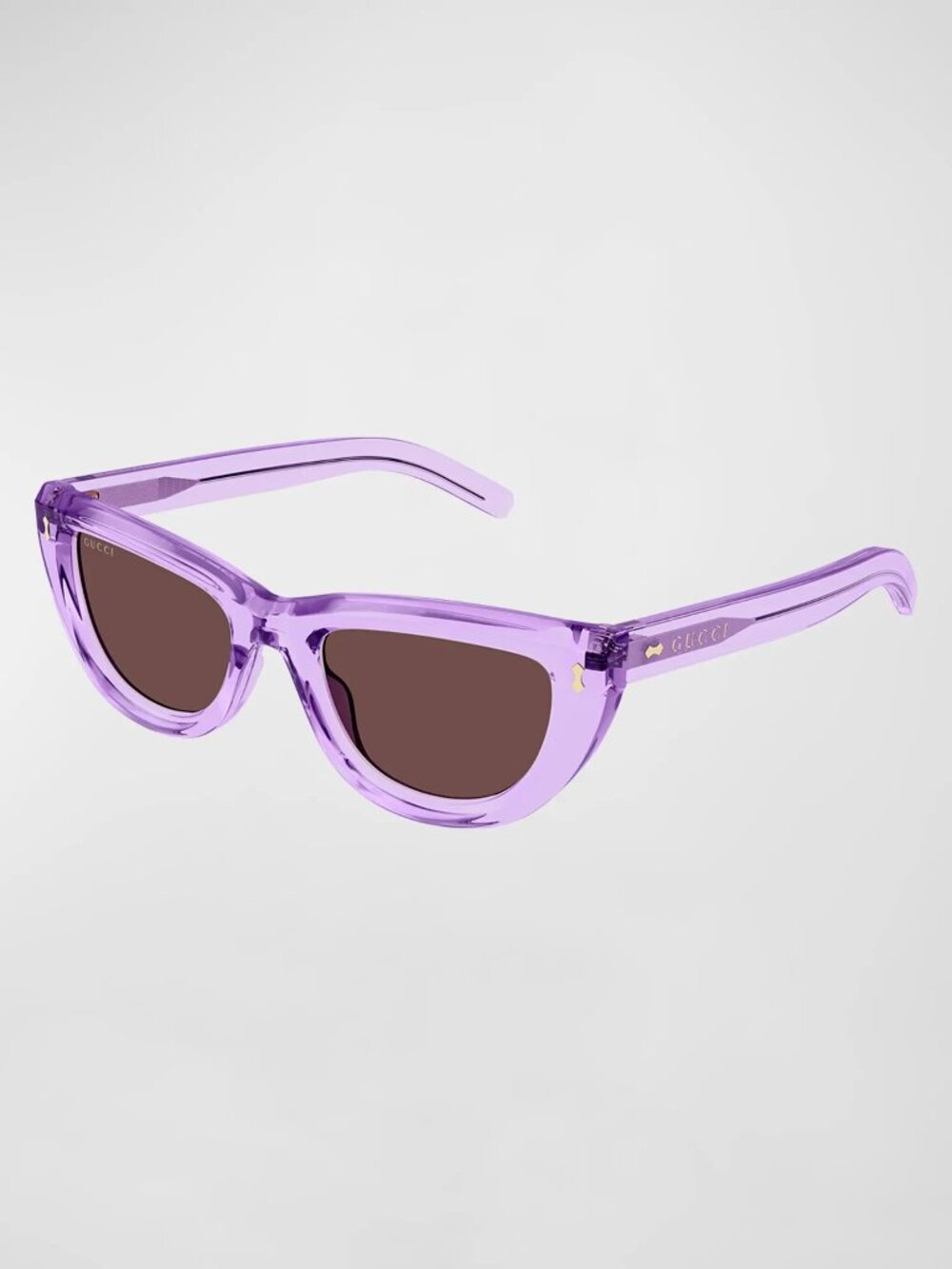 NEW GUCCI SUNGLASSES WOMEN LILIAC BROWN EYEWEAR GUCCI GG1521S 004